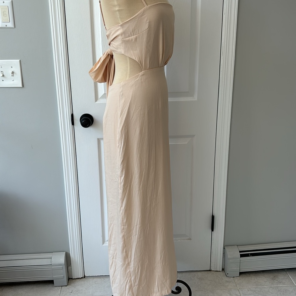 Altar’d State Cut Out Bow Back Maxi Dress NWT